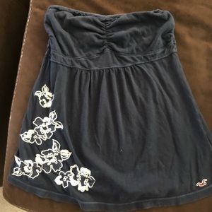 Strapless Hollister top